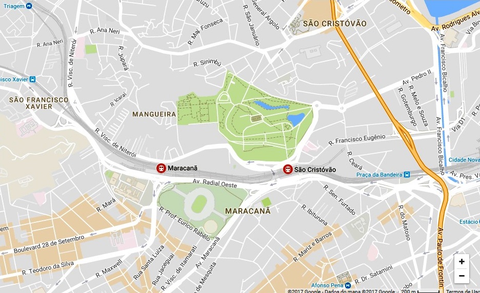 A primeira parte do projeto de revitalização proposto vai abranger as estações do Maracanã até a Central do Brasil